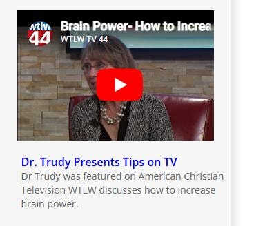 Dr. Trudy Presents Tips on TV